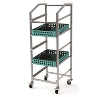 Chariot de transport de paniers | 50x50x(h)152 cm