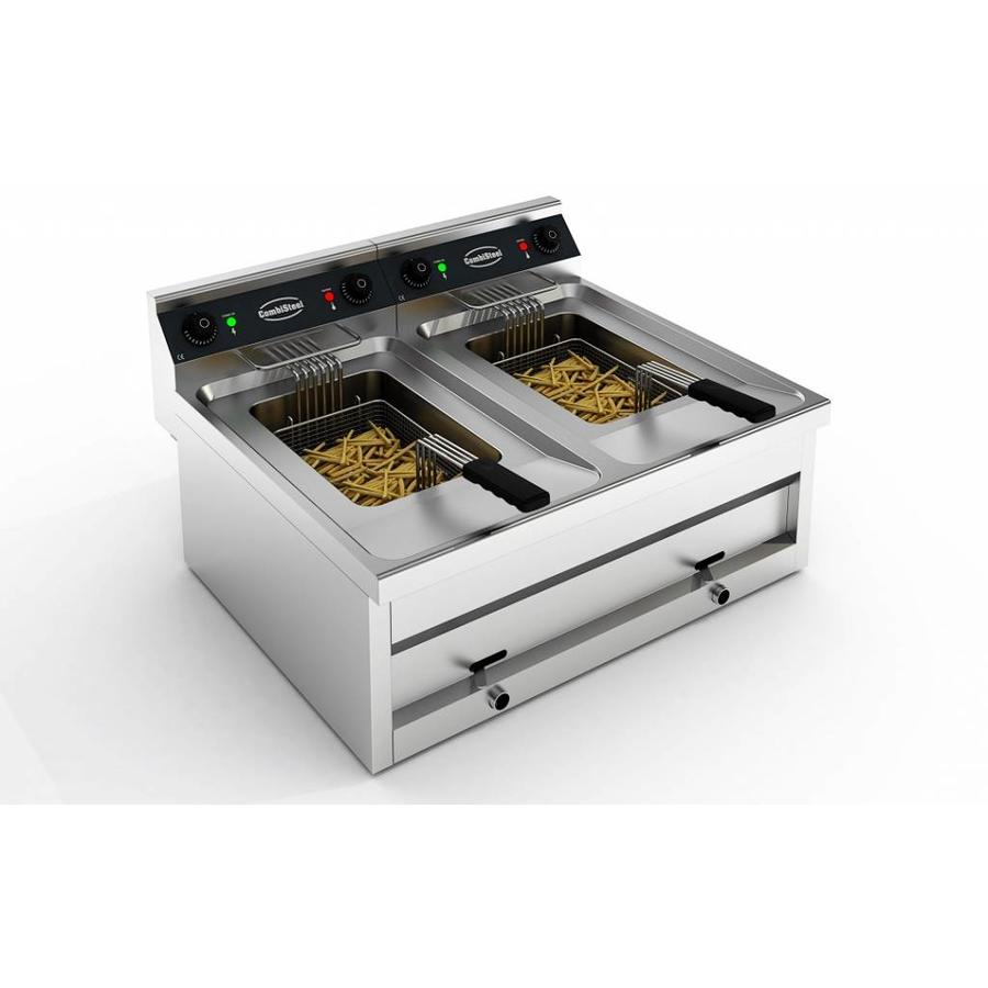 Electric Table Fryer 2x 12 liters | Choice of 2 models