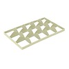 HorecaTraders Compartment Division Crate | 15 Compartments | Bottom | 5 pieces