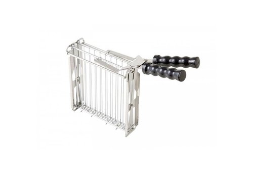  Milan Toast Pince en acier inoxydable 