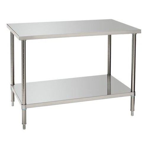  Bartscher Work table with bottom shelf | 120x70 x (h) 86-90 cm 