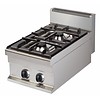 Combisteel Gas hob with 2 burners