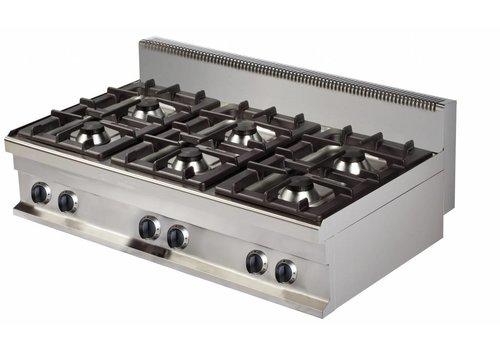  Combisteel Gas hob with 6 burners 