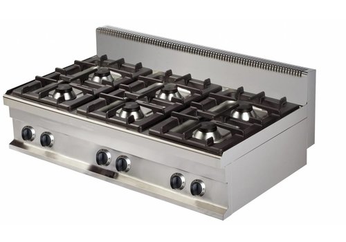  Combisteel Gaskochfeld mit 6 Brennern 