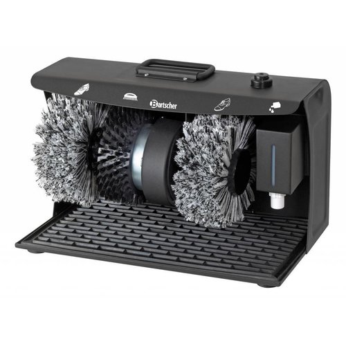 Shoe polishing machines
