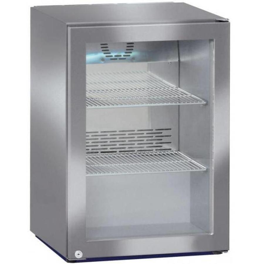 FKv503 | Edelstahl-Minibar mit Glas