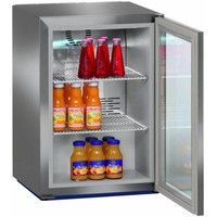 FKv503 | Minibar en acier inoxydable avec verre