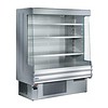 HorecaTraders Meuble mural réfrigéré 4 étagères - Acier - Évaporateur ventilé - 1500 x 750 x h 1820 mm