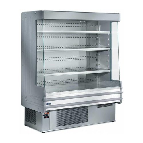  HorecaTraders Refrigerated 4-Shelf Wall Unit | 150 x 75 x 182(h) cm 