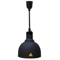 Lampe chauffante noire 0,25 kw | Choix de 3 couleurs