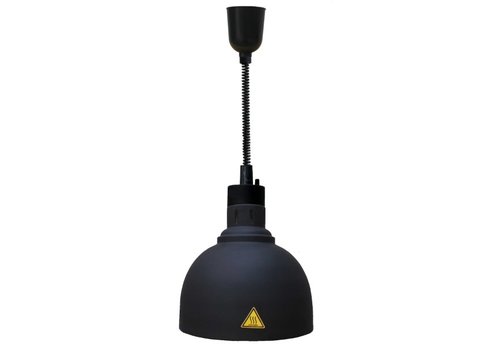  Combisteel Lampe chauffante noire 0,25 kw | Choix de 3 couleurs 