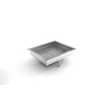 Crushed Ice Tray | 2/1 GN Built-in | Stainless Steel AISI 304