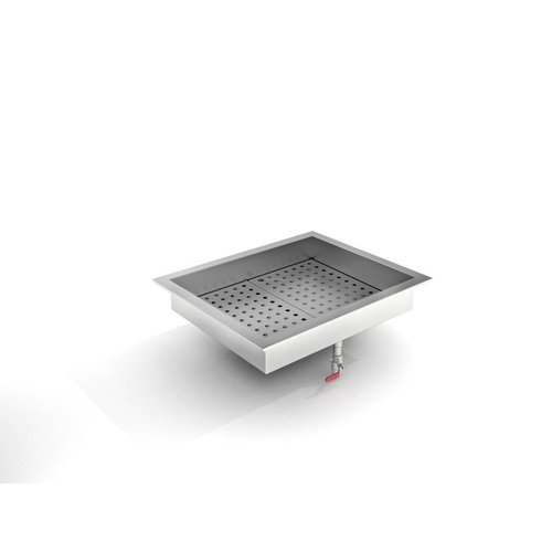  Combisteel Crushed Ice Bake | 2/1 GN Built-in | Stainless steel AISI 304 