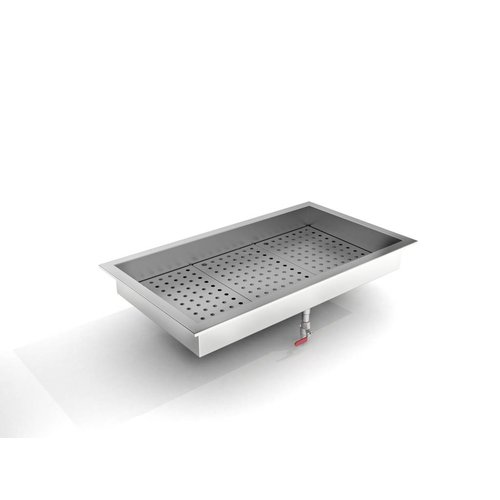  Combisteel Crushed Ice Bake | 3/1 GN Built-in | Stainless steel AISI 304 