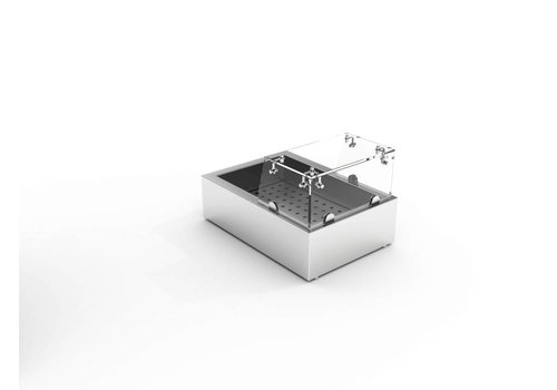  Combisteel Support en verre pour bac à glace pilée | 1/1 GN 