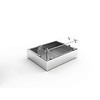 Combisteel Support en verre pour bac à glace pilée | 2/1 GN
