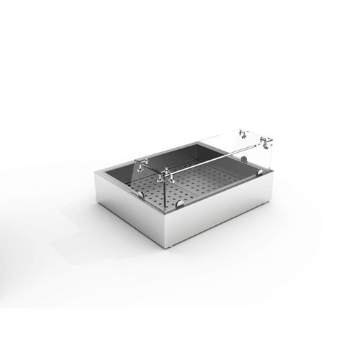  Combisteel Glass Stand for Crushed Ice Tub | 2/1 GN 