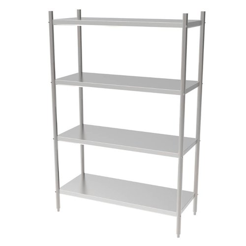  Combisteel Thèse | acier inoxydable | 4 niveaux | 50 cm de profondeur | Démontable | 4 tailles 