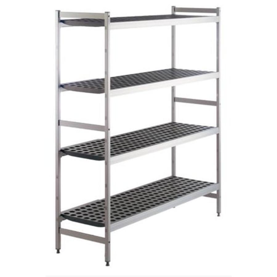 Étagère de rangement | Aluminium | 120x46x170 cm
