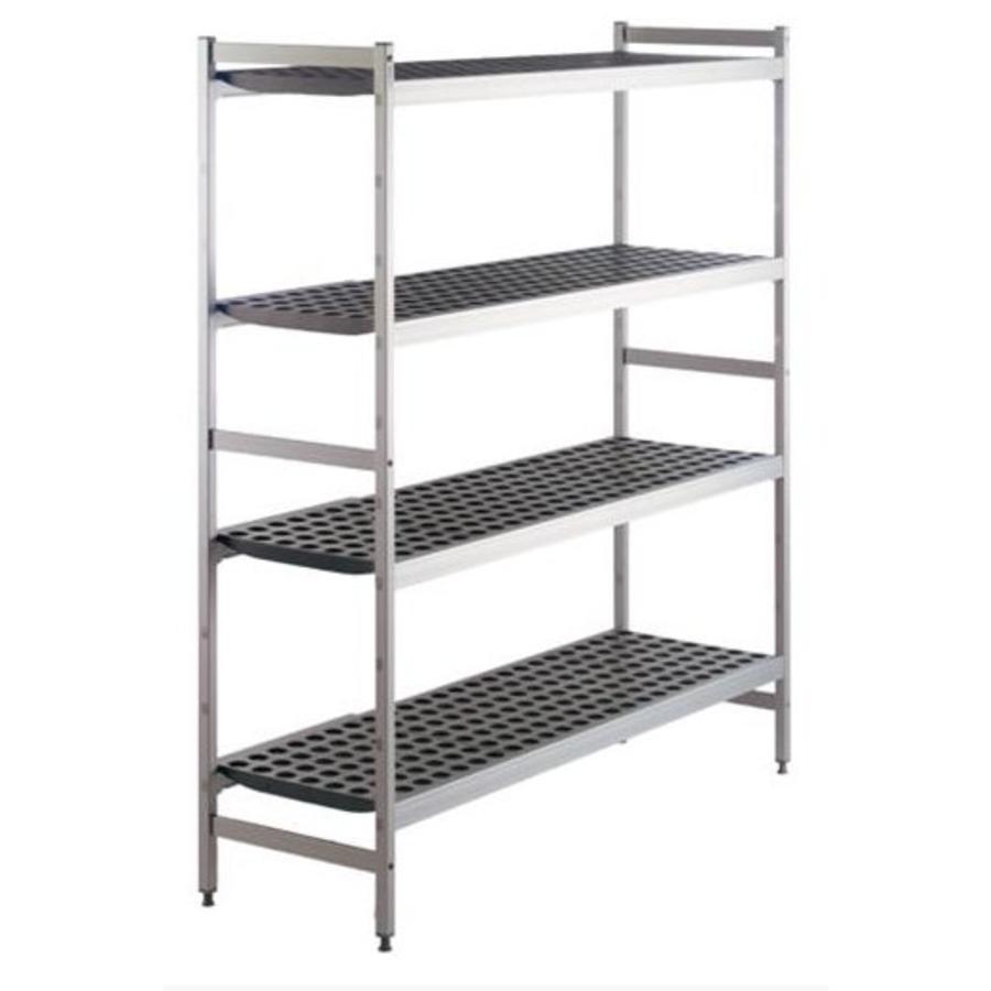 Storage rack | Aluminum | 120x46x170cm