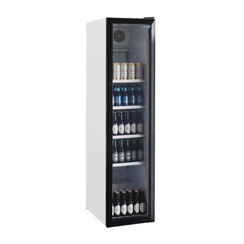  Polar Réfrigérateur à bouteilles étroit avec porte vitrée | 45 cm de large | 300 litres 