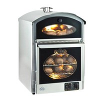 Four à pommes de terre en acier inoxydable | (L) 510 x (P) 580 x (H) 750 mm | 60 Cuisson + 60 Maintien au chaud