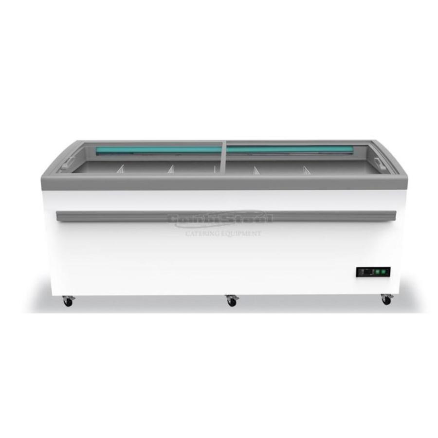 Freezer chest W 2100 mm D 900 mm H 835 mm
