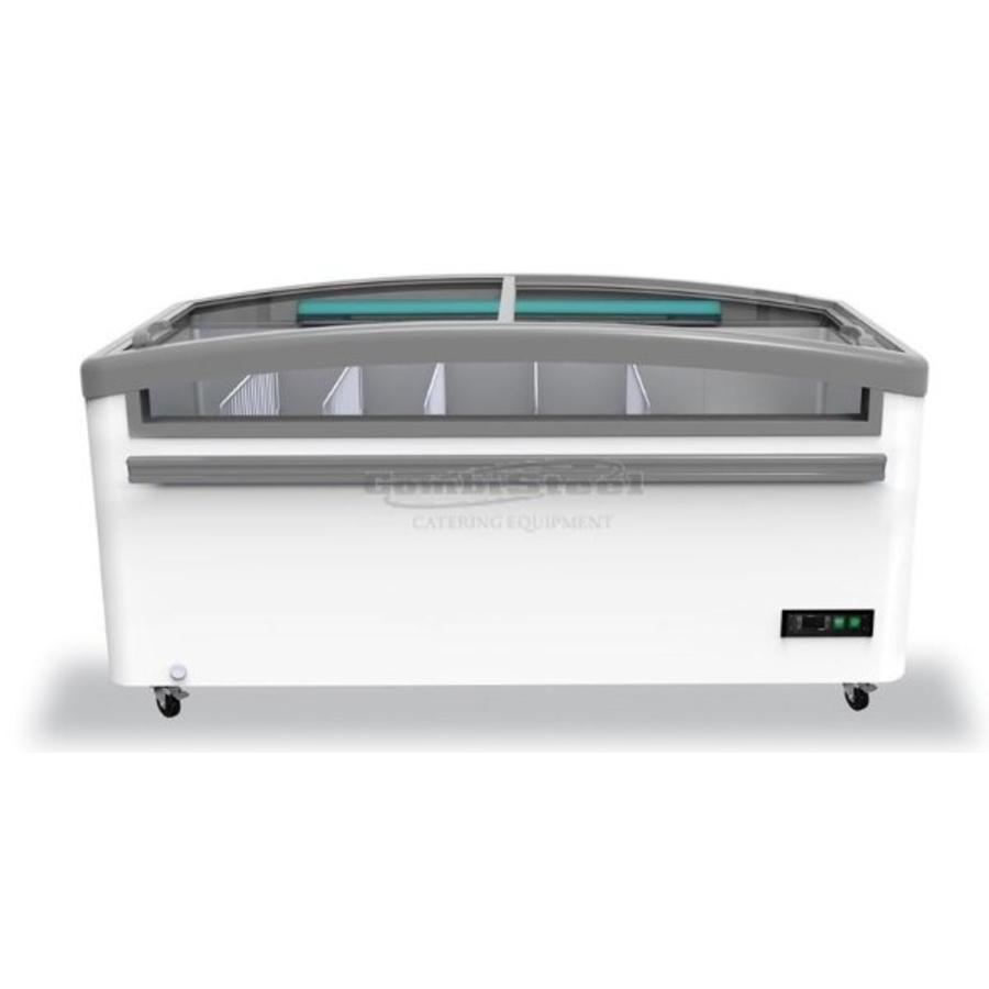 Freezer with head element W 1820 mm D 900 mm H 835 mm