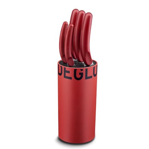  Deglon Luxury knife block with 5 knives 