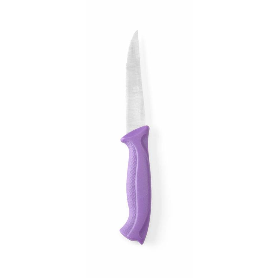 Plastic Knives Stainless Steel, Purple Handle | 5 Types