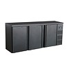 Bar fridge | 3 Doors | Black - LUXE SERIES