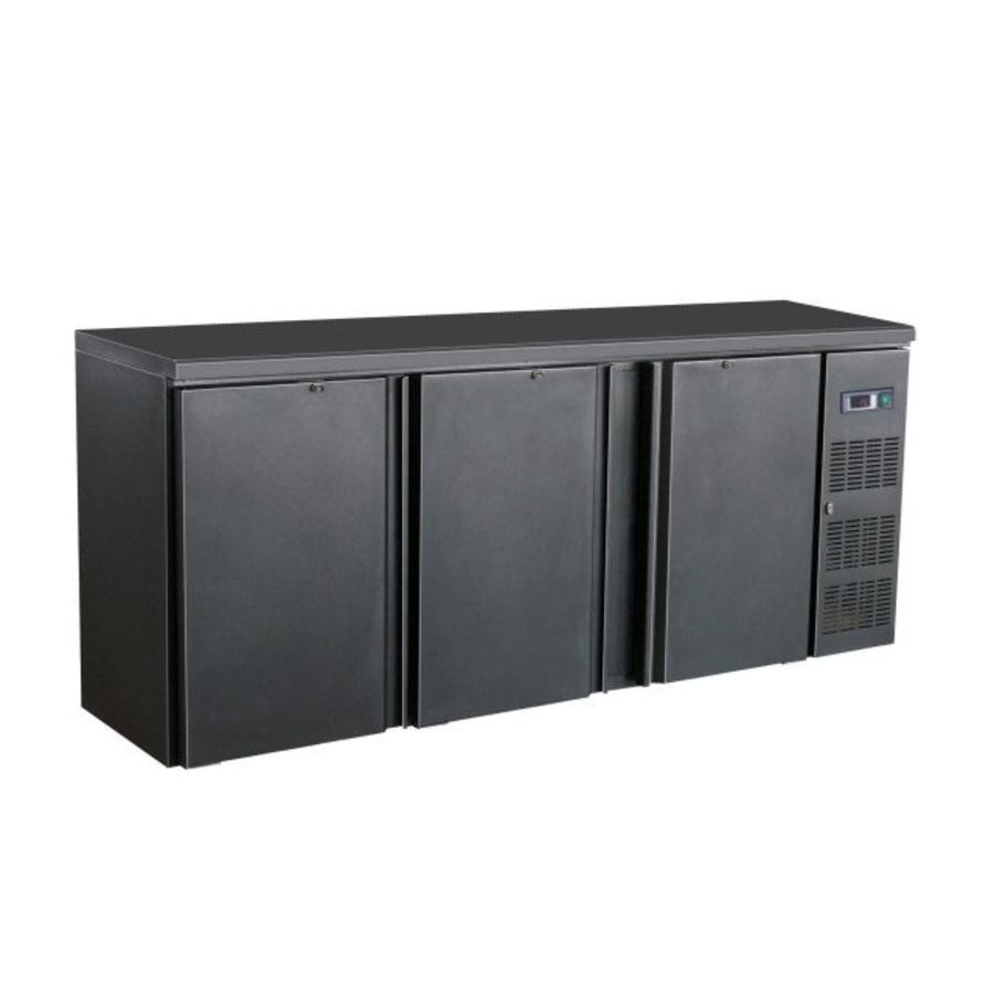 Barkühlschrank | 3 Türen | Schwarz - LUXUSSERIE