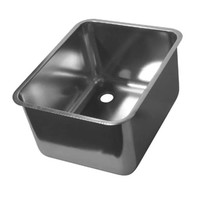 Stainless Steel Rectangular Sink | without overflow | 12 Formats