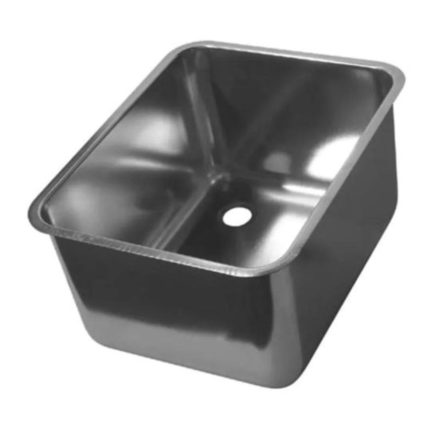 Stainless Steel Rectangular Sink | without overflow | 12 Formats