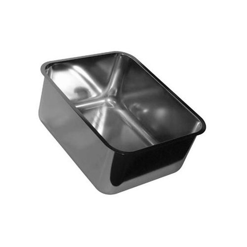  Combisteel Évier rectangulaire en acier inoxydable de qualité supérieure sans trop-plein | 4 formats 
