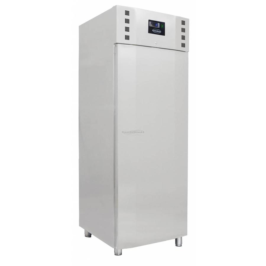 Congélateur du boulanger | Acier inoxydable | 850 litres | Assiettes 60x40 cm