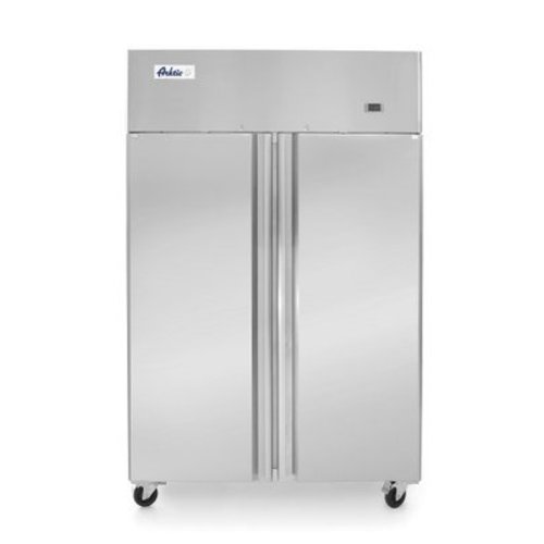  Hendi Kühlschrank mit 2 Türen | Edelstahl | 900 Liter 