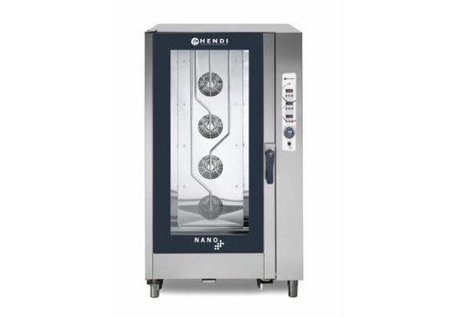  Hendi Combi Steamer Digital | Nano | 20x 1/1 GN | 1050x940x (H) 1900mm 