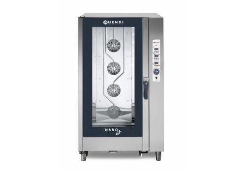  Hendi Cuiseur vapeur combiné numérique | Nano | 20x GN 1/1 | 105x94x(H)190cm 