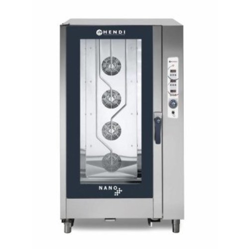  Hendi Combi Steamer Digital | Nano | 20x 1/1 GN | 1050x940x (H) 1900mm 