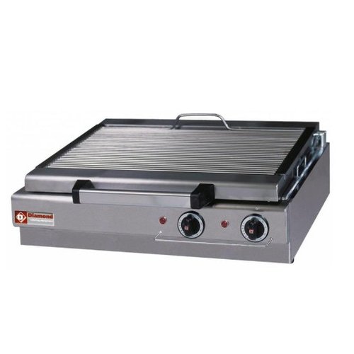  HorecaTraders Steam grill Electric table model - 600x340mm - 70x50(h)18cm 