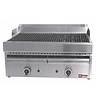 HorecaTraders Steam grill gas cast iron - grid - table model - 77x63x(h)43cm