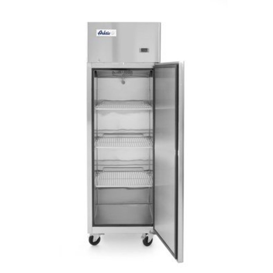 Kühlschrank Edelstahl | 410 Liter | 60x75x195 cm