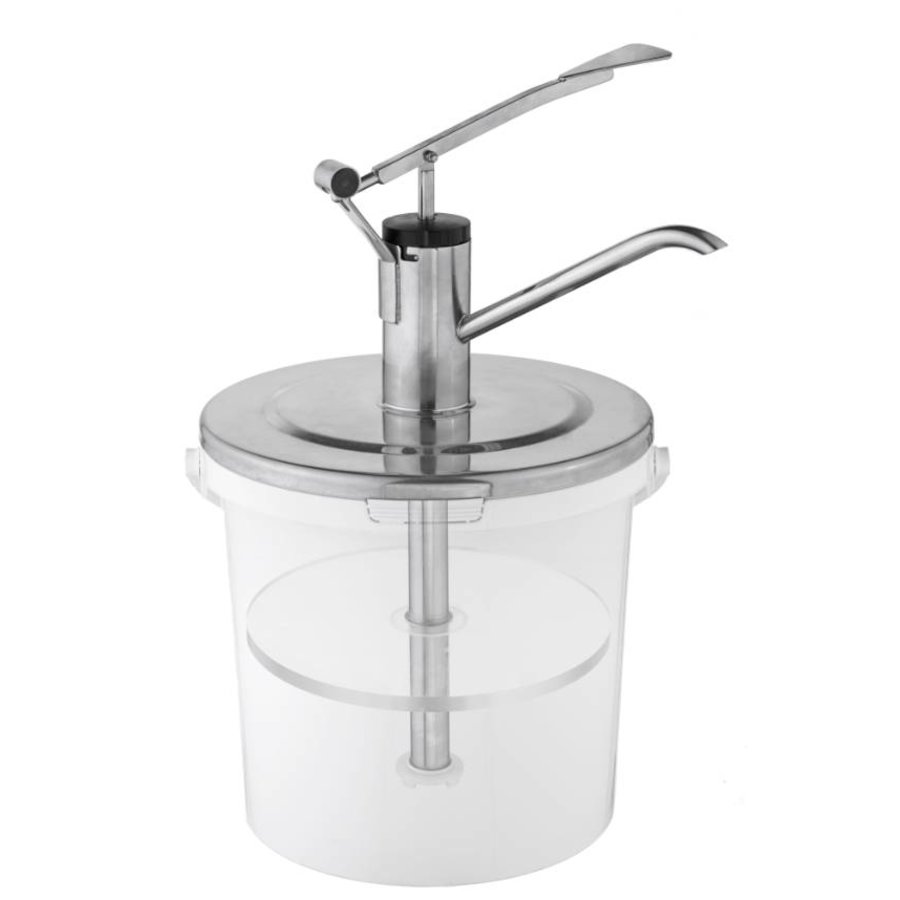 Distributeur de sauce | Seau de 5 litres | 2 formats