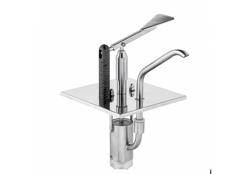  Bereila Distributeur de sauce avec pompe et couvercle 1/6 GN 