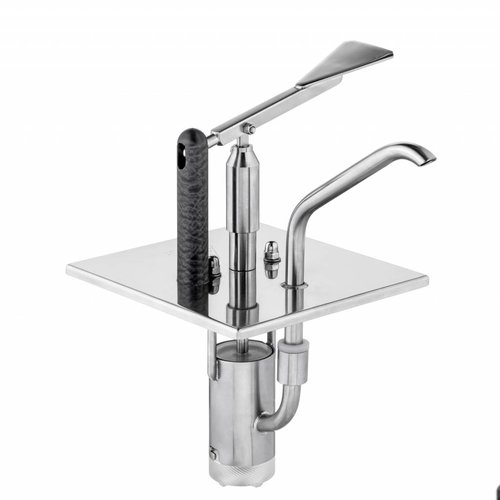  Bereila Distributeur de sauce avec pompe et couvercle 1/6 GN 