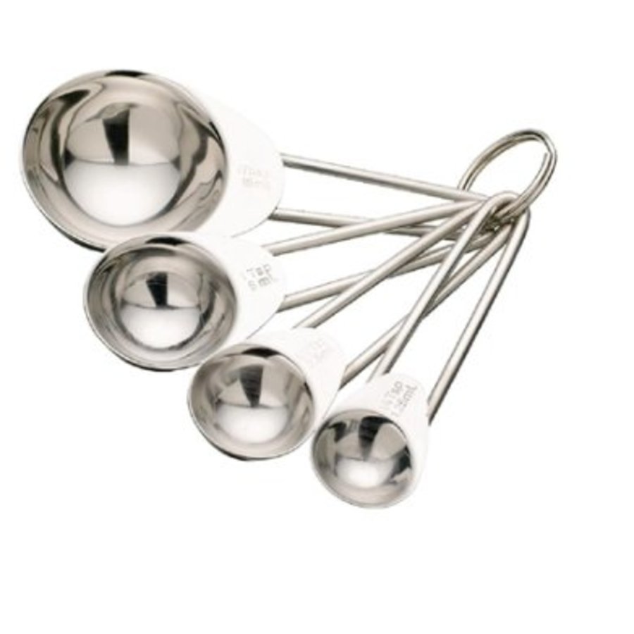 Stainless steel measuring spoons Set of 4