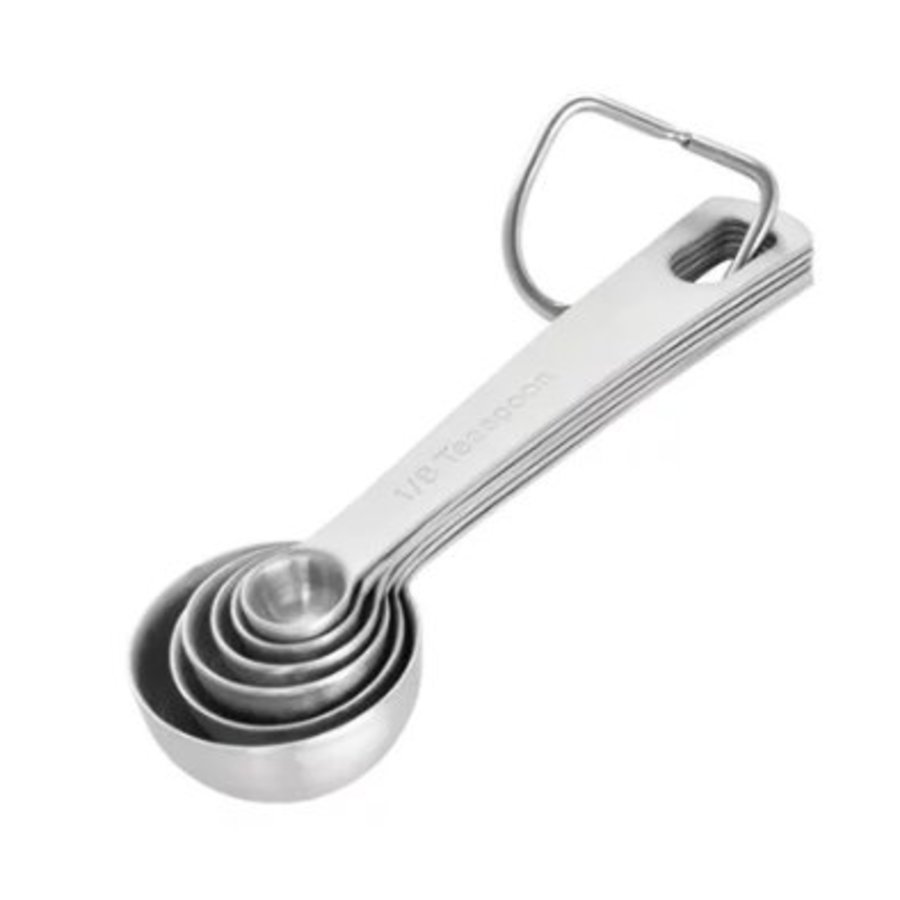 Stainless Steel Measuring Spoons | Set of 6
