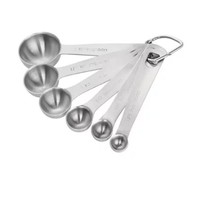 Stainless Steel Measuring Spoons | Set of 6