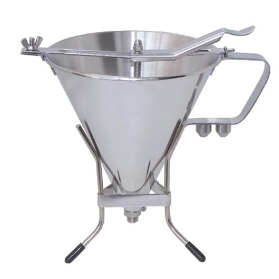 Entonnoir doseur en acier inoxydable 1,5 l